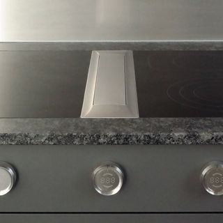 der Dunstabzug nach unten